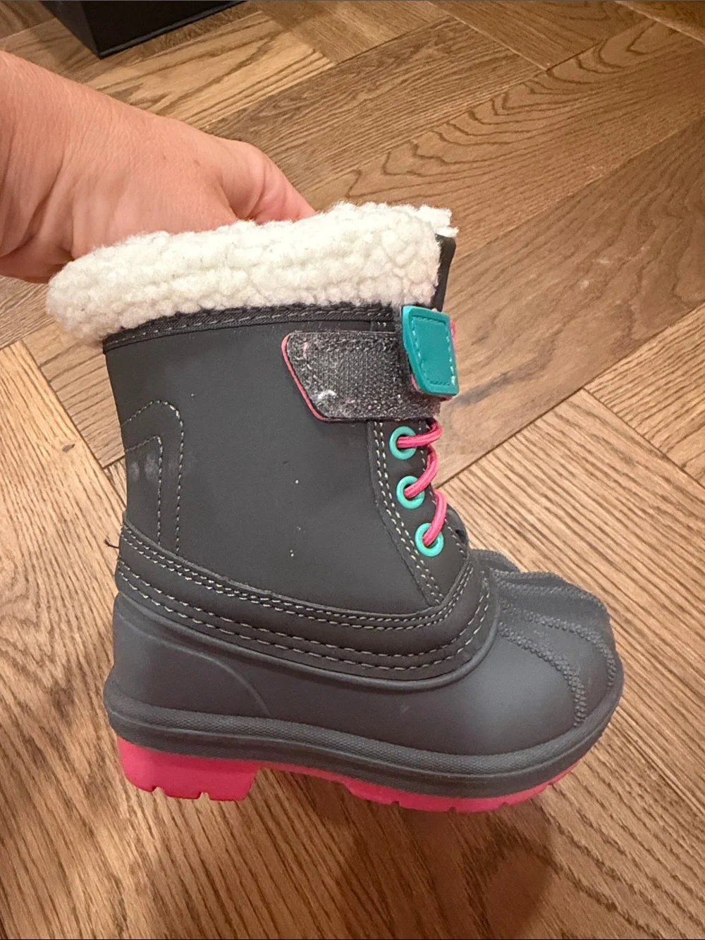 Cat & Jack plush detail insulated