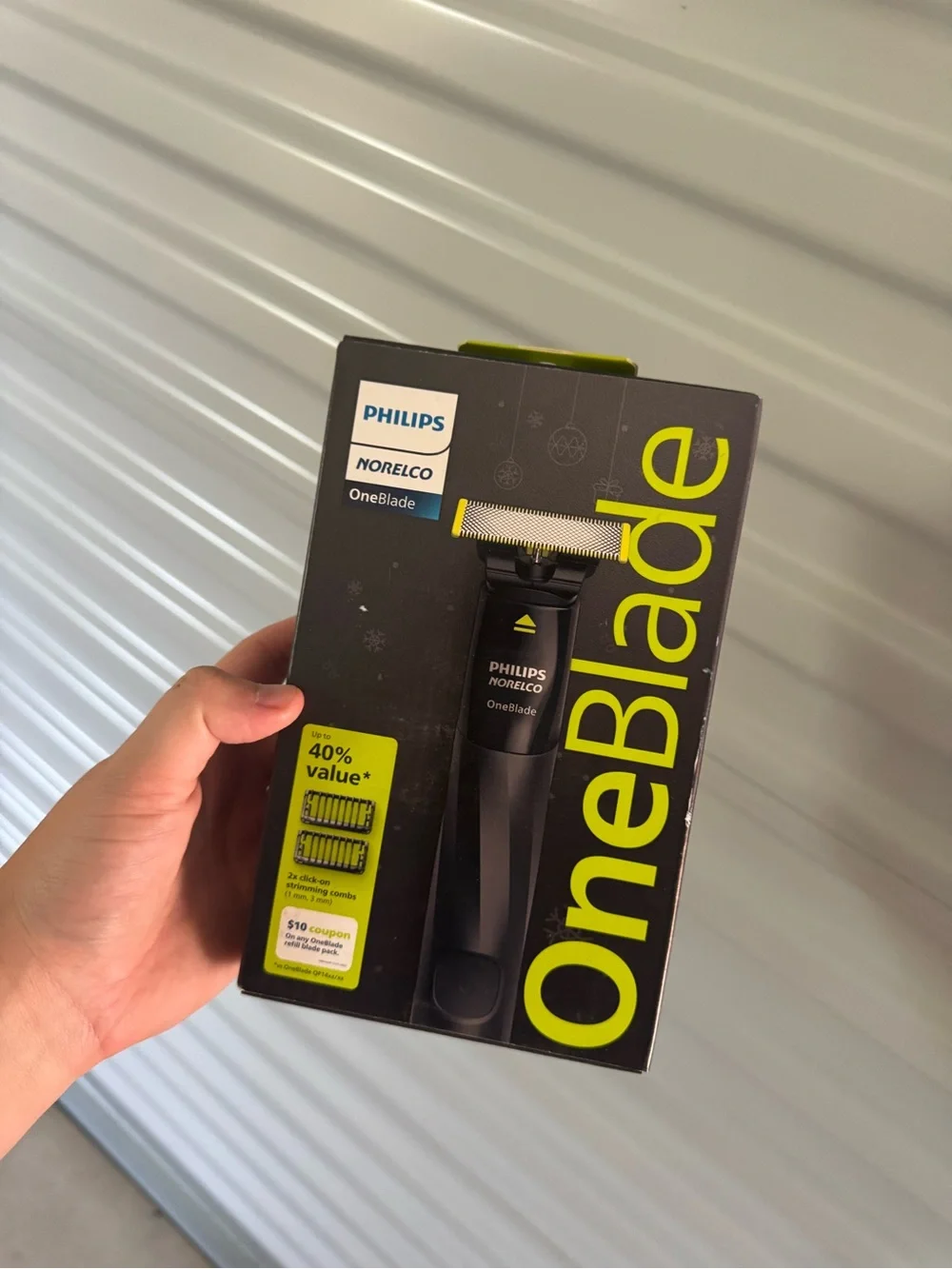 Philips OneBlade Black with Neon Yellow Accents