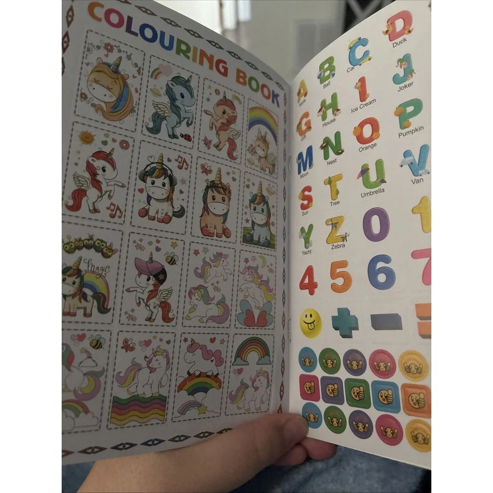Unicorn Coloring Book for‎ Kids Ages 4-8 - Paperback