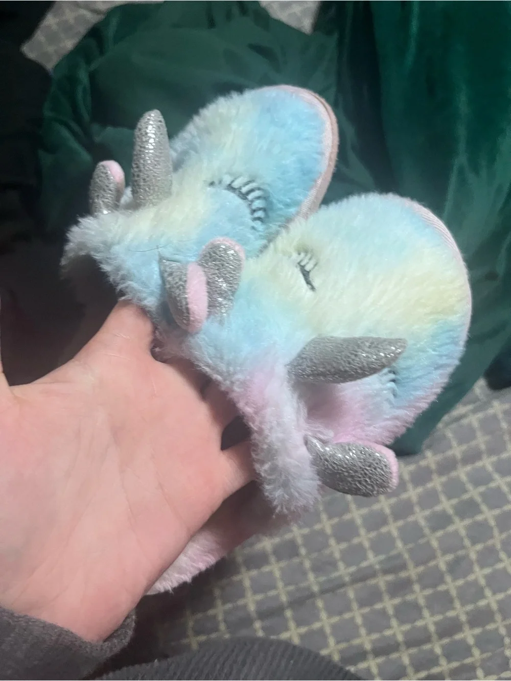 N/A pastel gentle faux