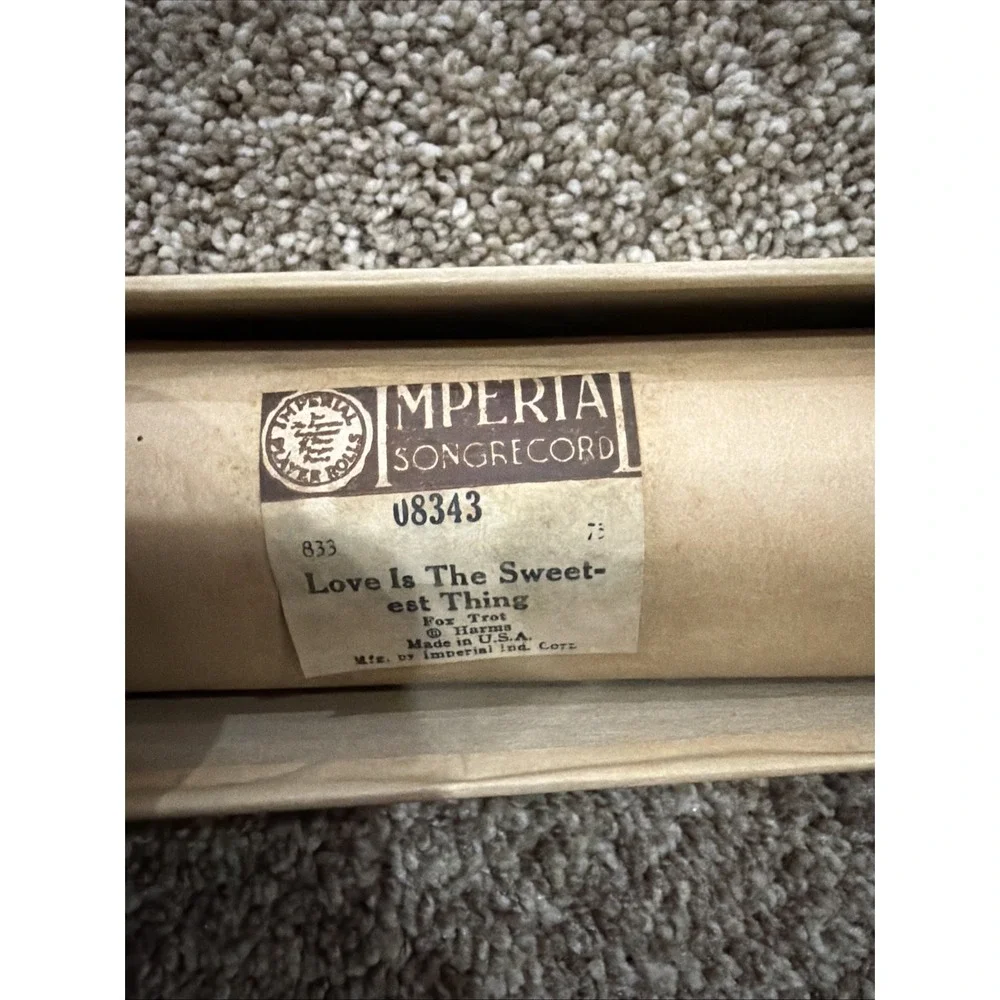 QRS rolls player piano