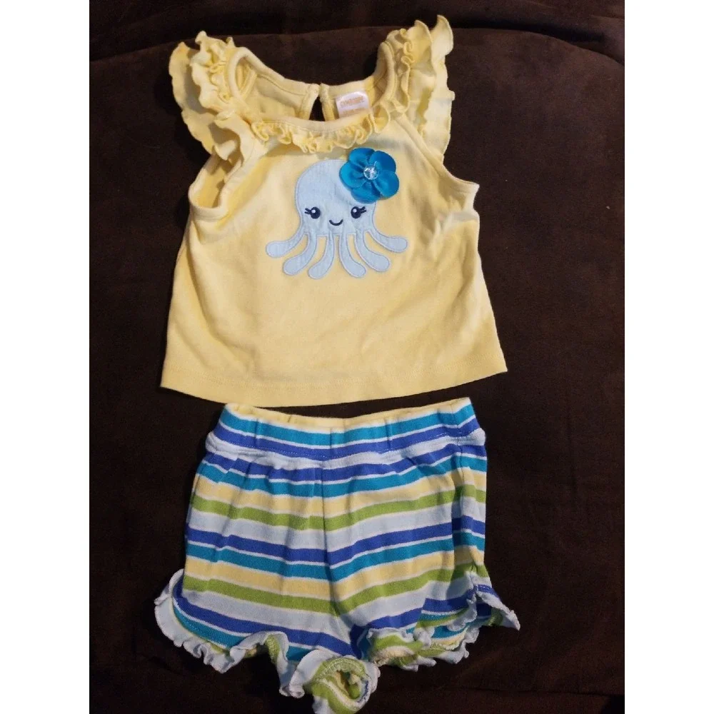 Gymboree sea splash‎ octopus 12 18 months
