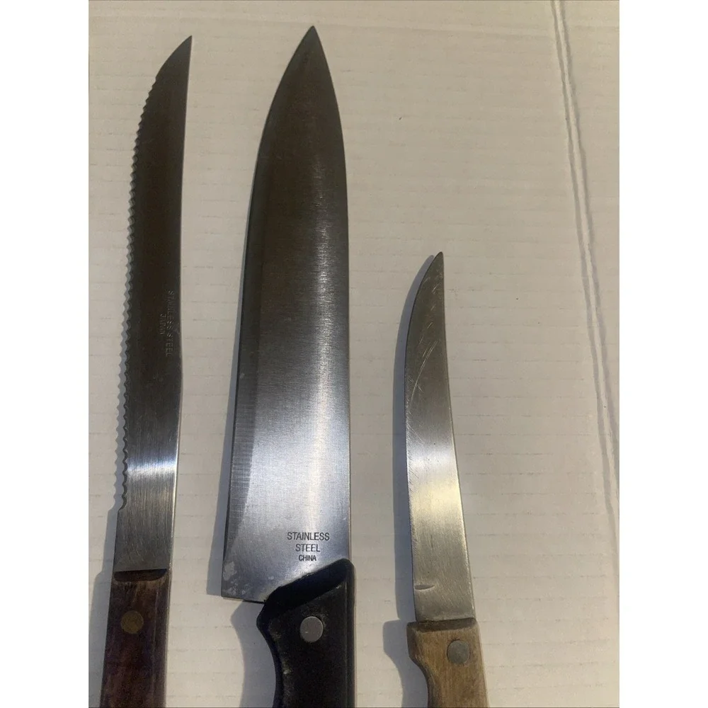 Selling All Vintage Kitchen Knives Pictured Very Low Price Bundle‎