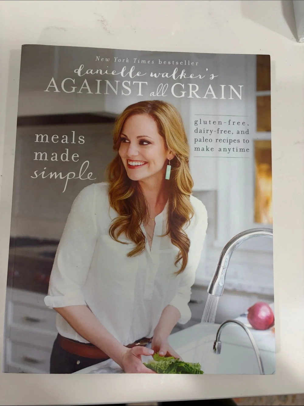 — White Cookbook Cover