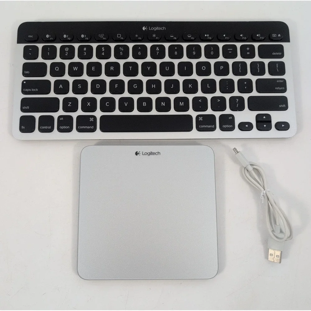 Logitech‎ T651 Rechargeable Bluetooth TrackPad and Easy Switch Keyboard K811