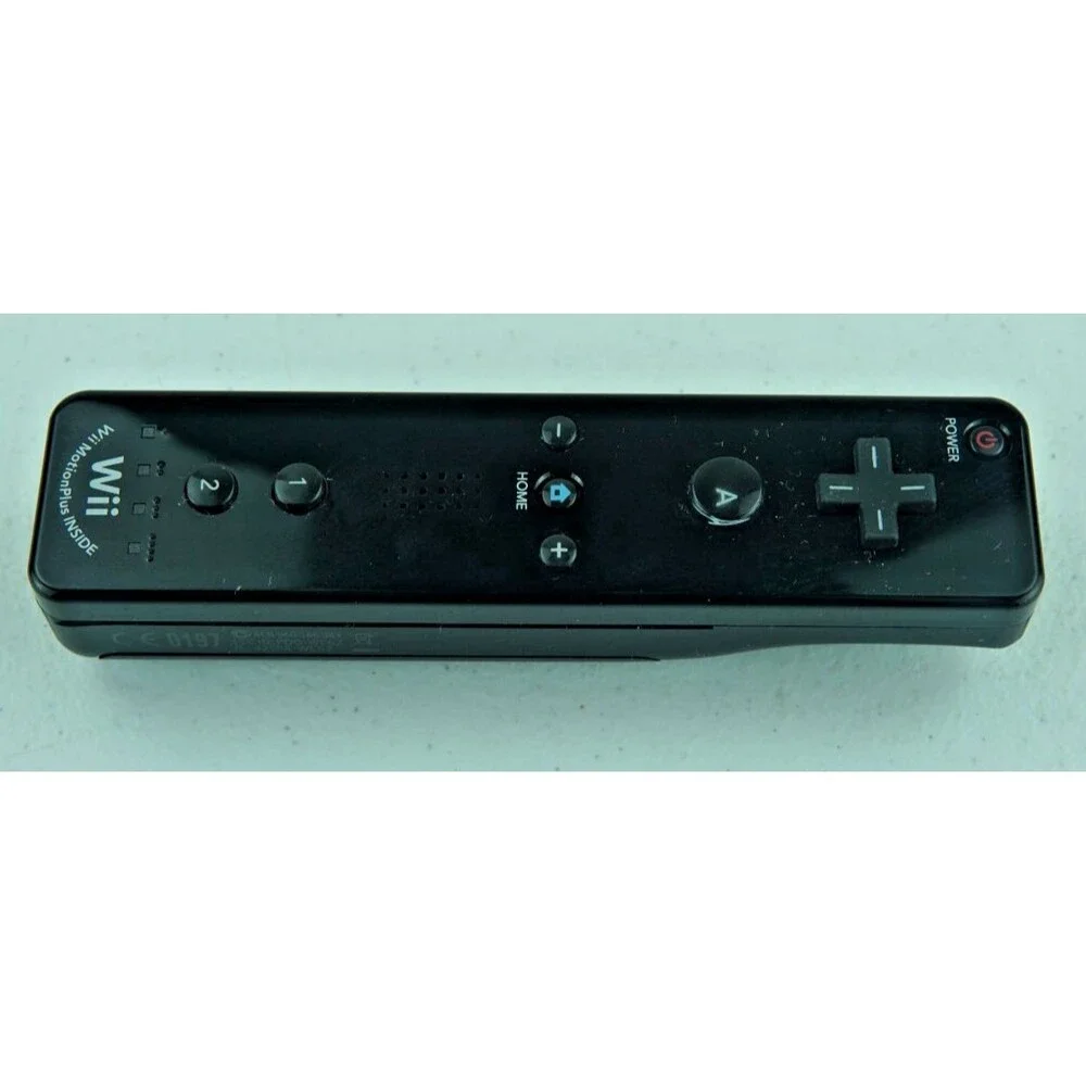 Official OEM Original Nintendo Wii Remote Wii remote Controller Black - Tested