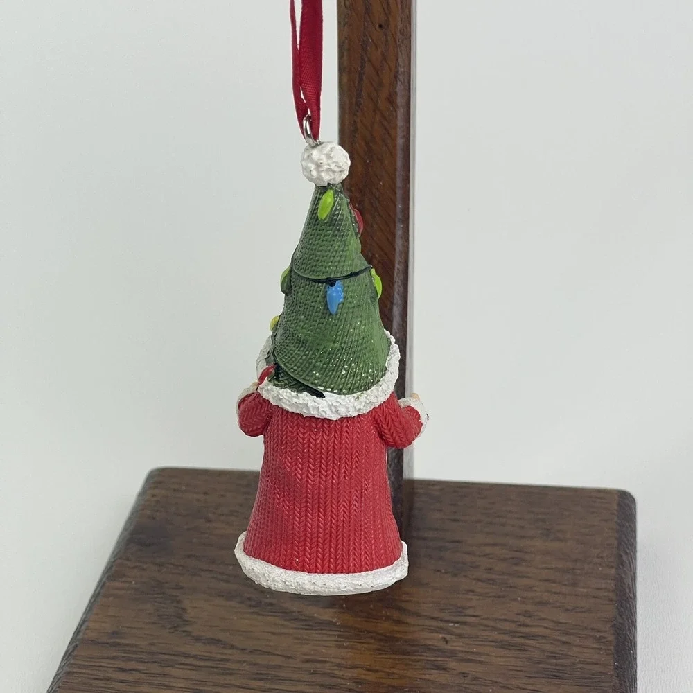 Handmade santa decor ornament