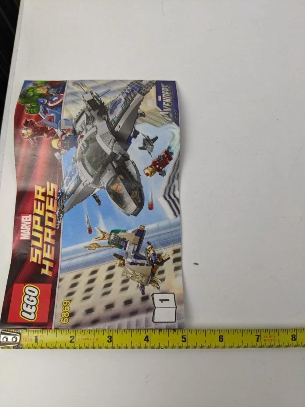 Lego marvel preowned aerial