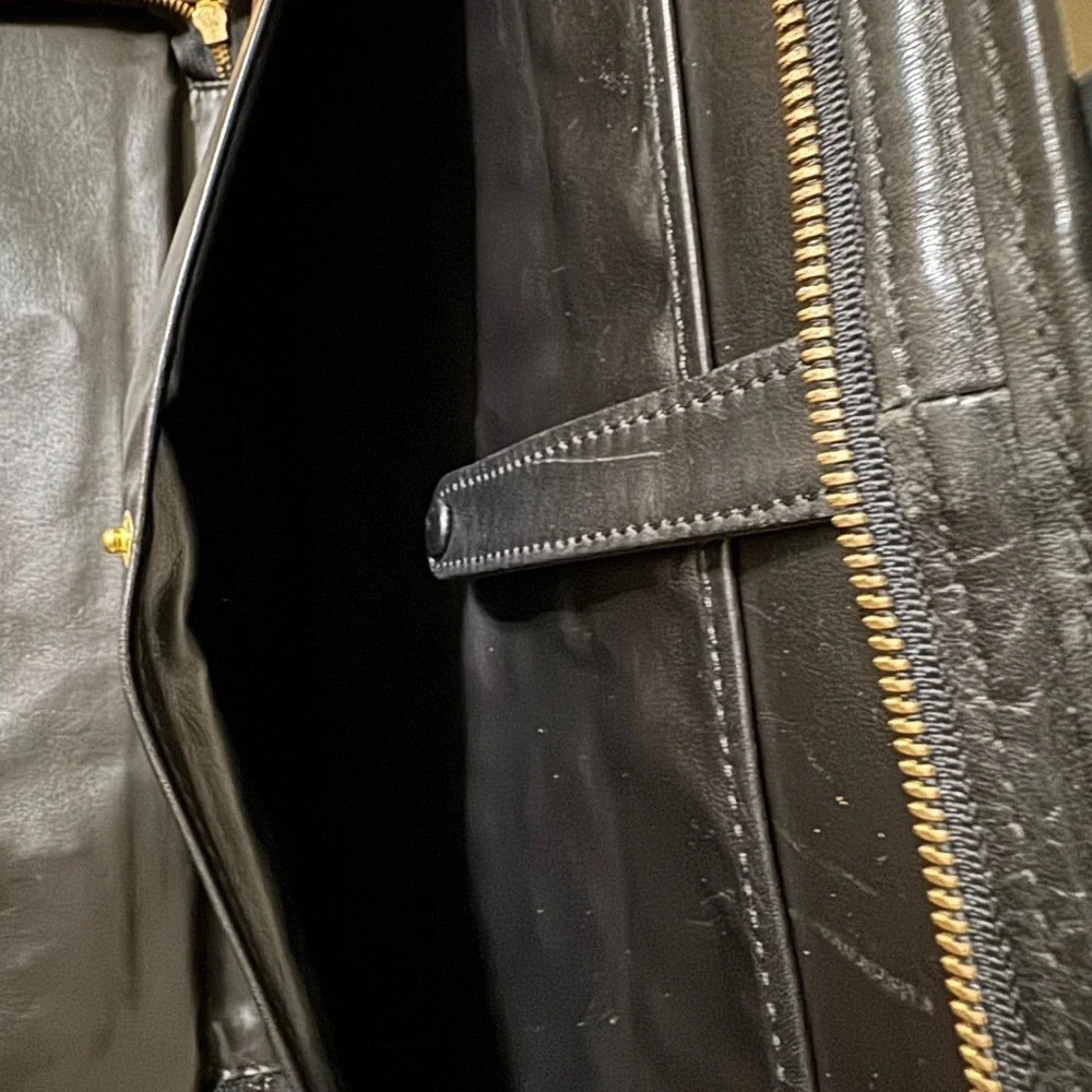 Givenchy strap wear leather