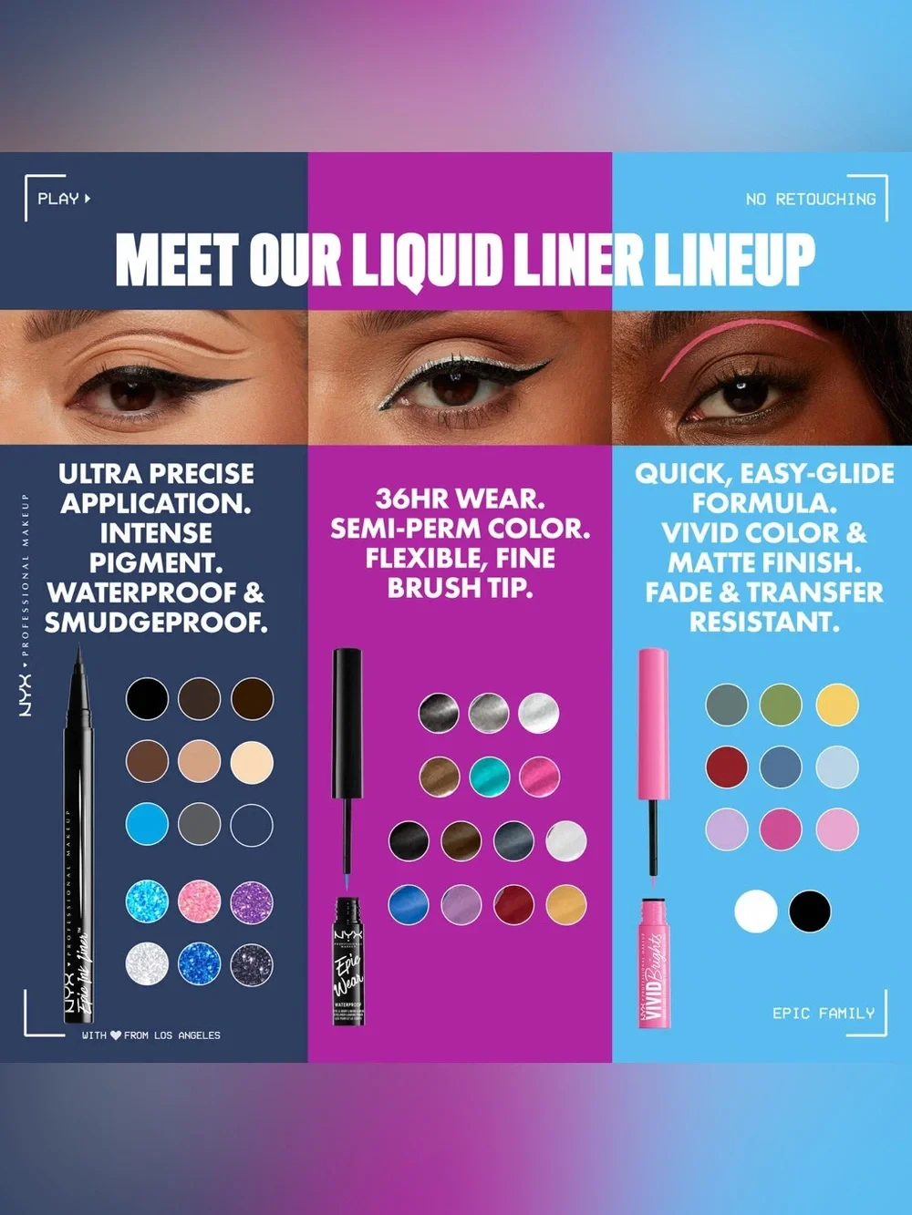 NYX brand new