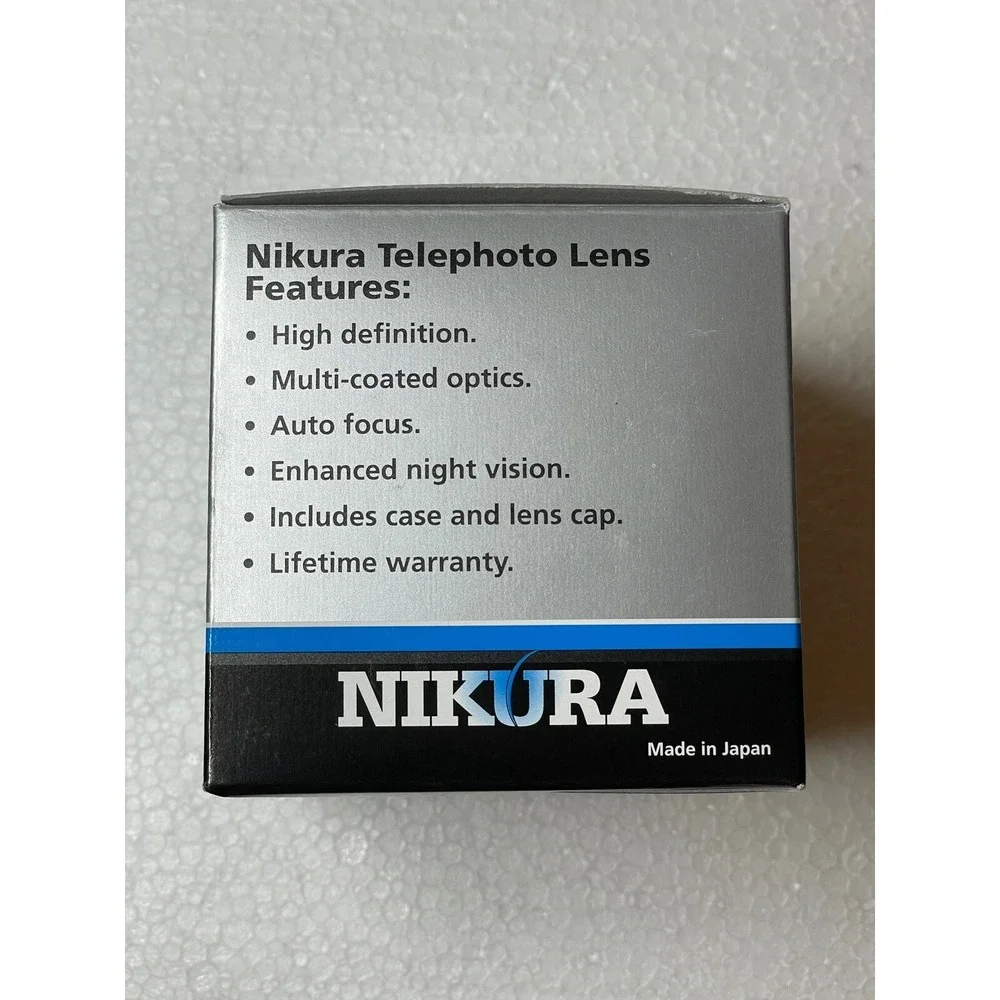 Nikura onto camera lens