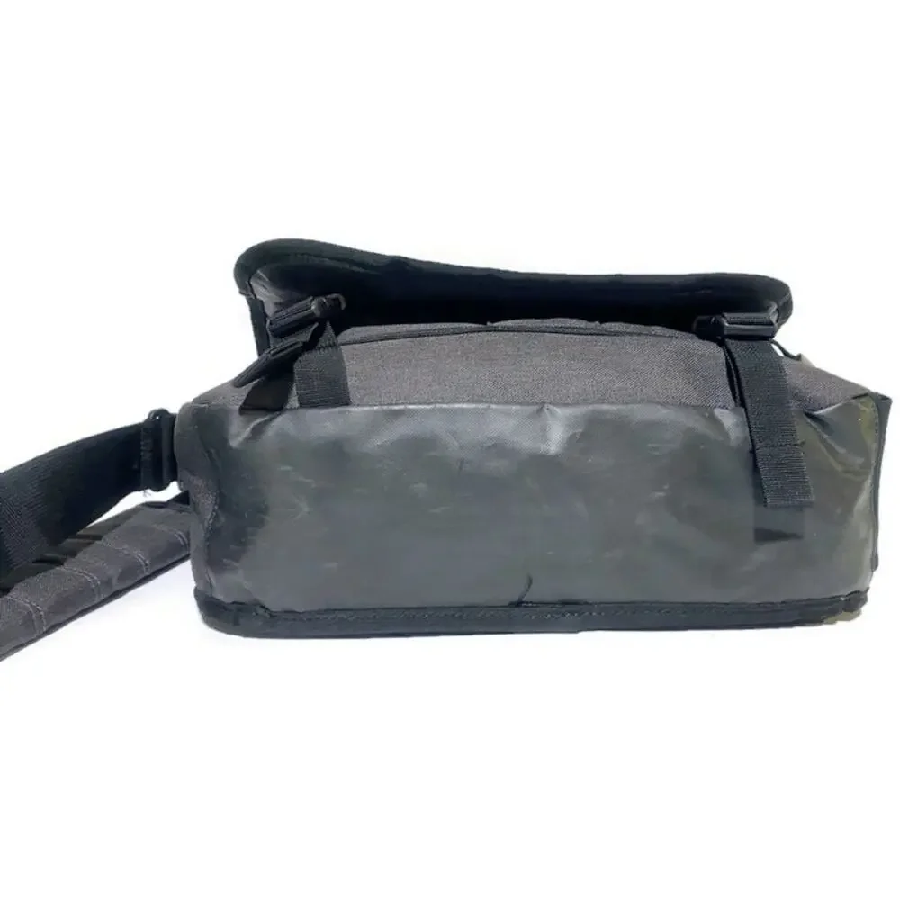 OGIO Laptop Messenger Bag Gray 16x11 Padded Shoulder Work School Travel