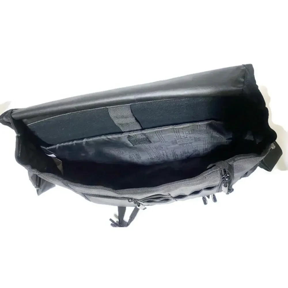 OGIO Laptop Messenger Bag Gray 16x11 Padded Shoulder Work School Travel