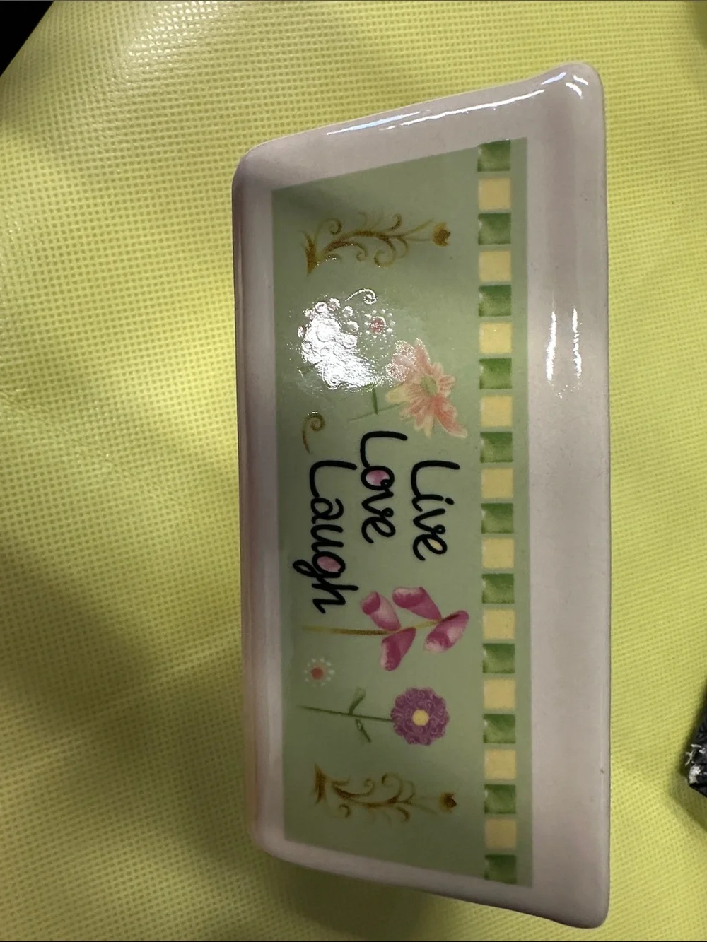White Ceramic Trinket Dish - Versatile