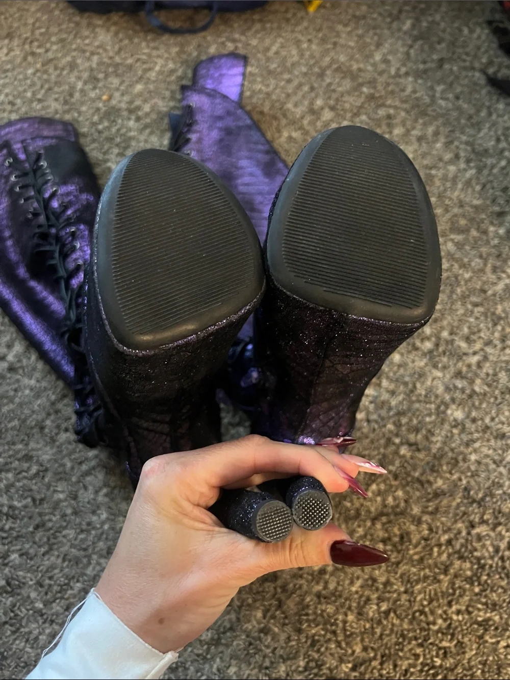 Hella Heels midnight mermaid