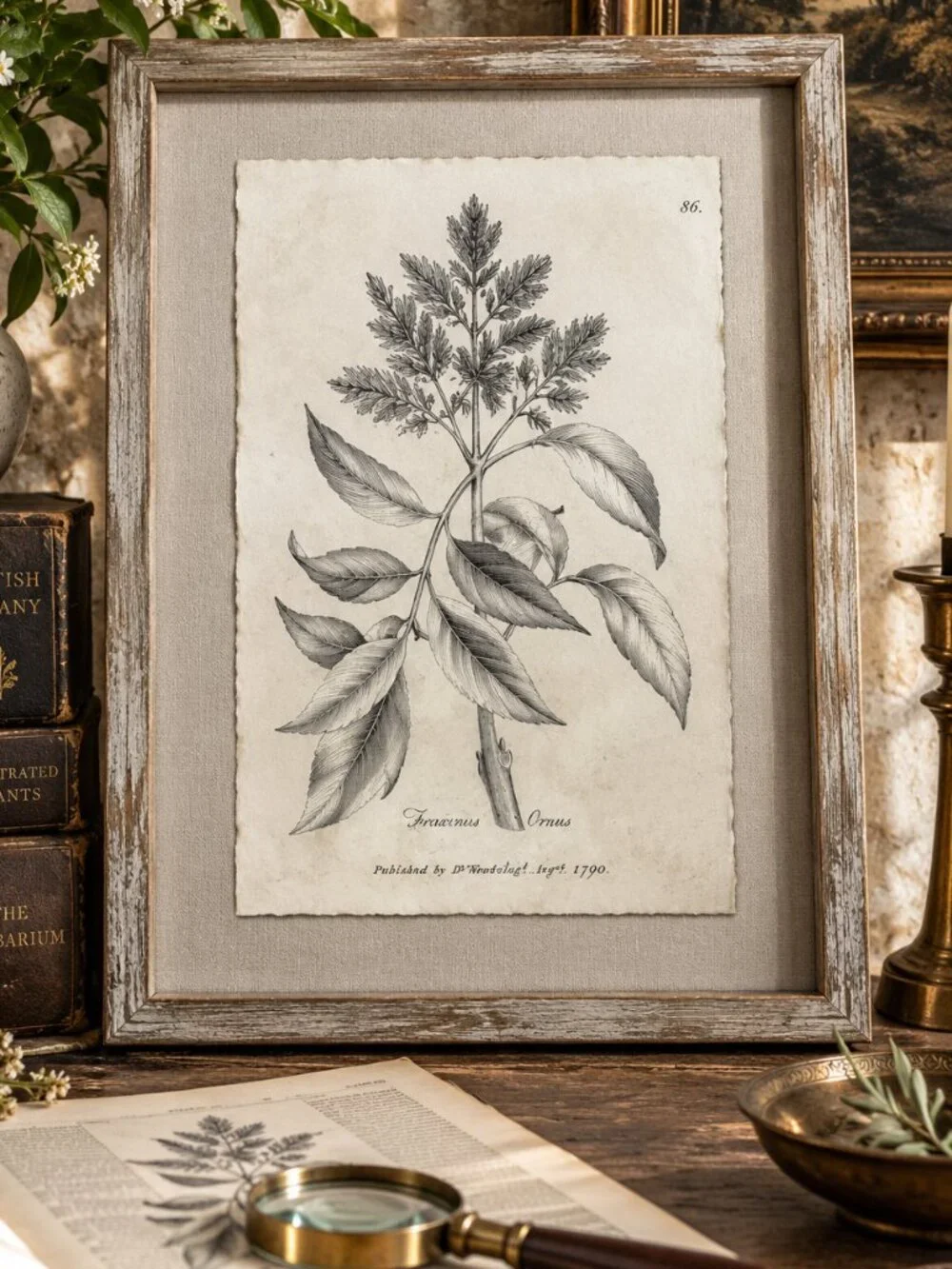 N/A vintage framed