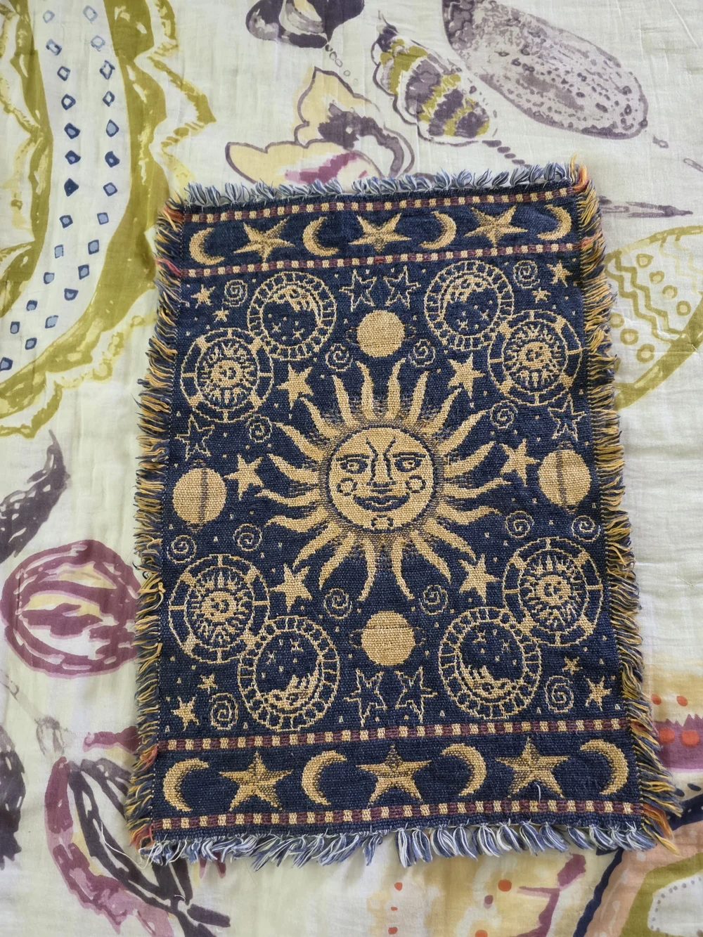 Vintage woven table