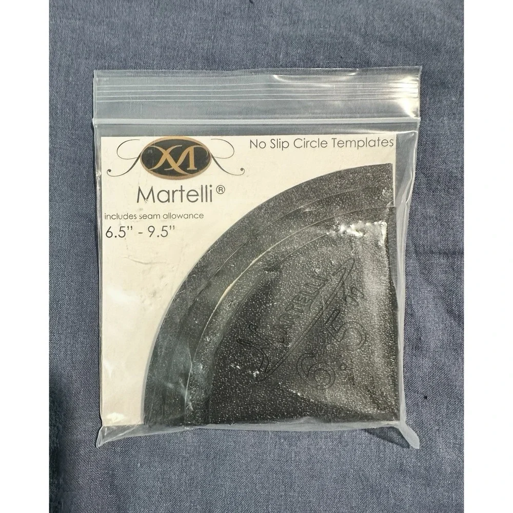 MARTELLI NOTIONS #CTS-69 NO-SLIP CIRCLE TEMPLATES - 6.5