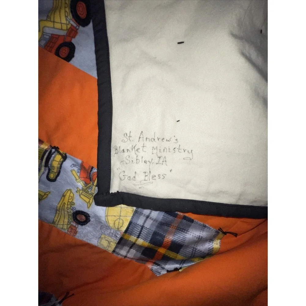 Handmade quilt blanket