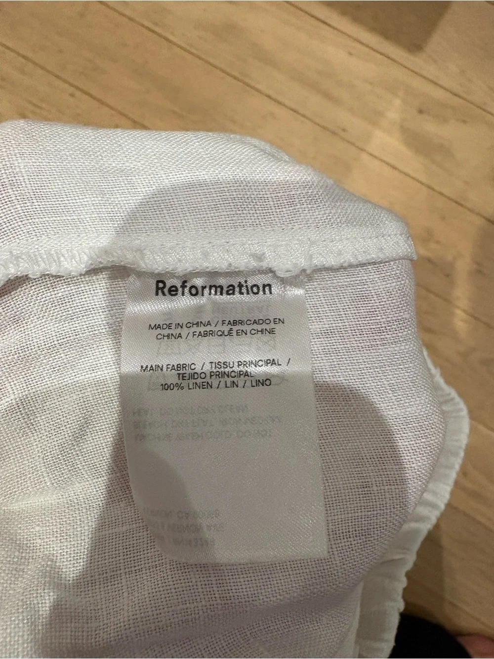 Reformation relaxed straight