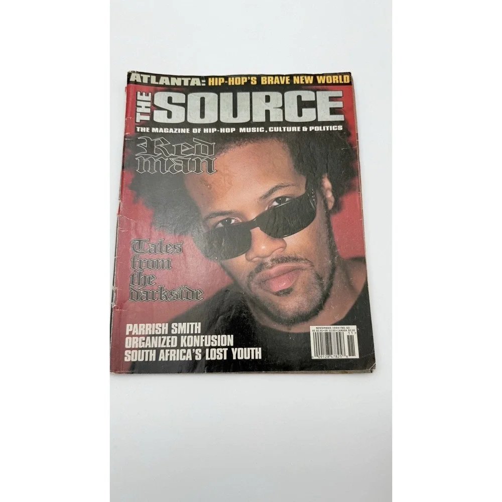 The Source Magazine November 94 Redman Cover #62‎