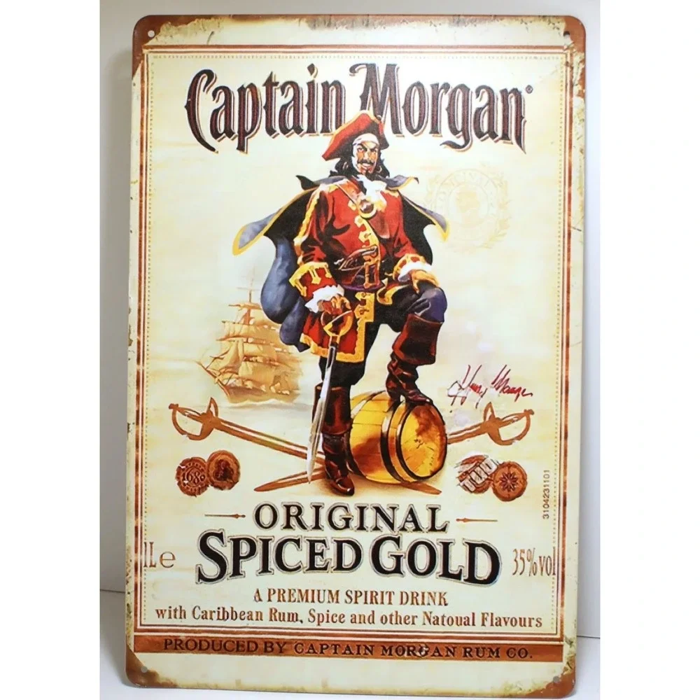 Captain Morgan Rum crafted aficionados