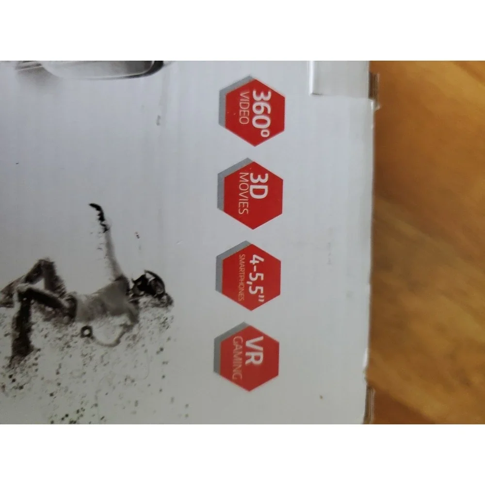 VR Box size clarity reality