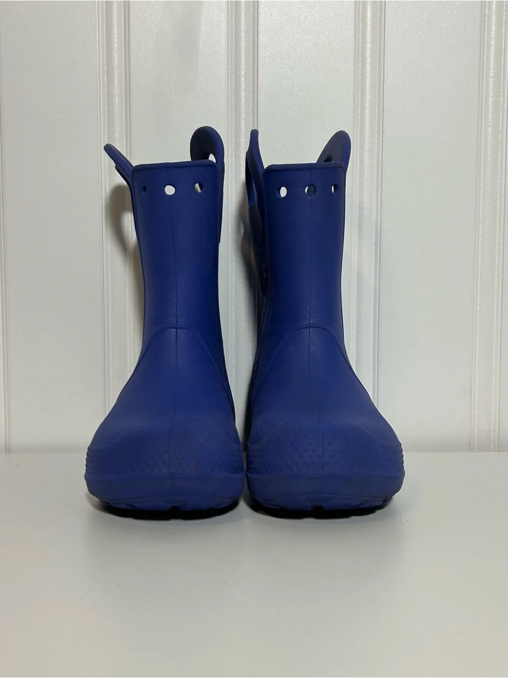 Crocs handle it rain boots blue