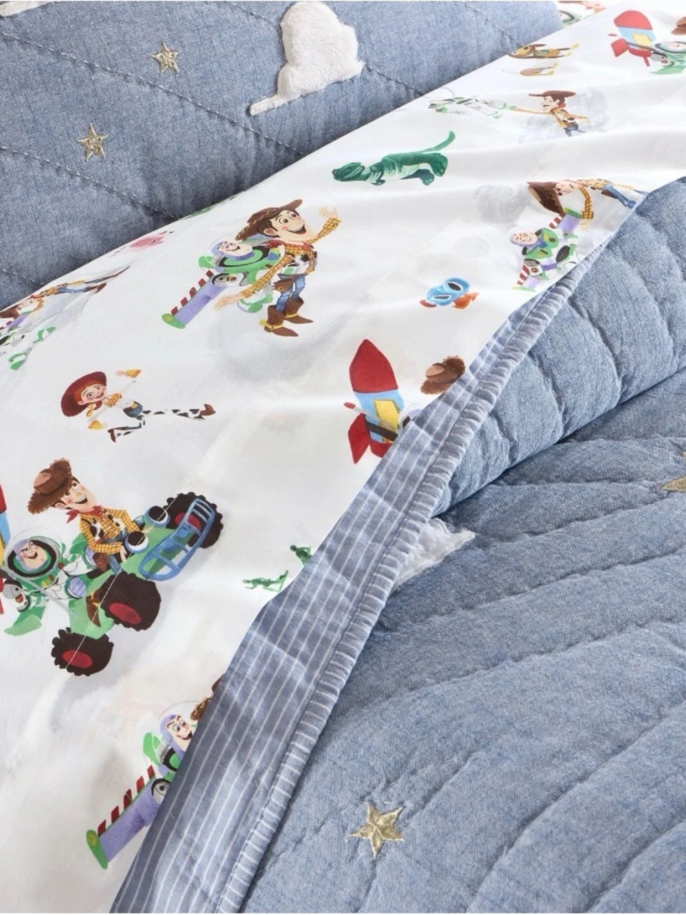 Pottery Barn Kids light blue