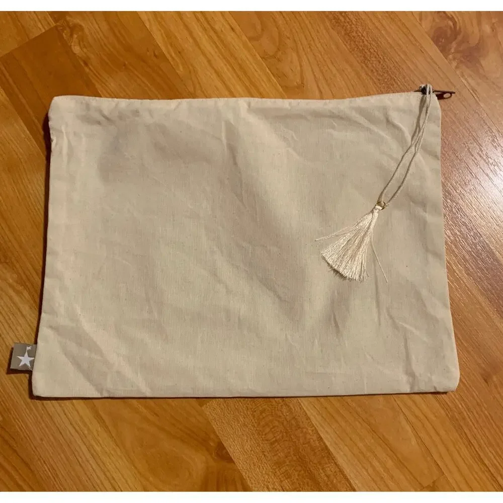 Swimsuit fabric bag‎ with tassel