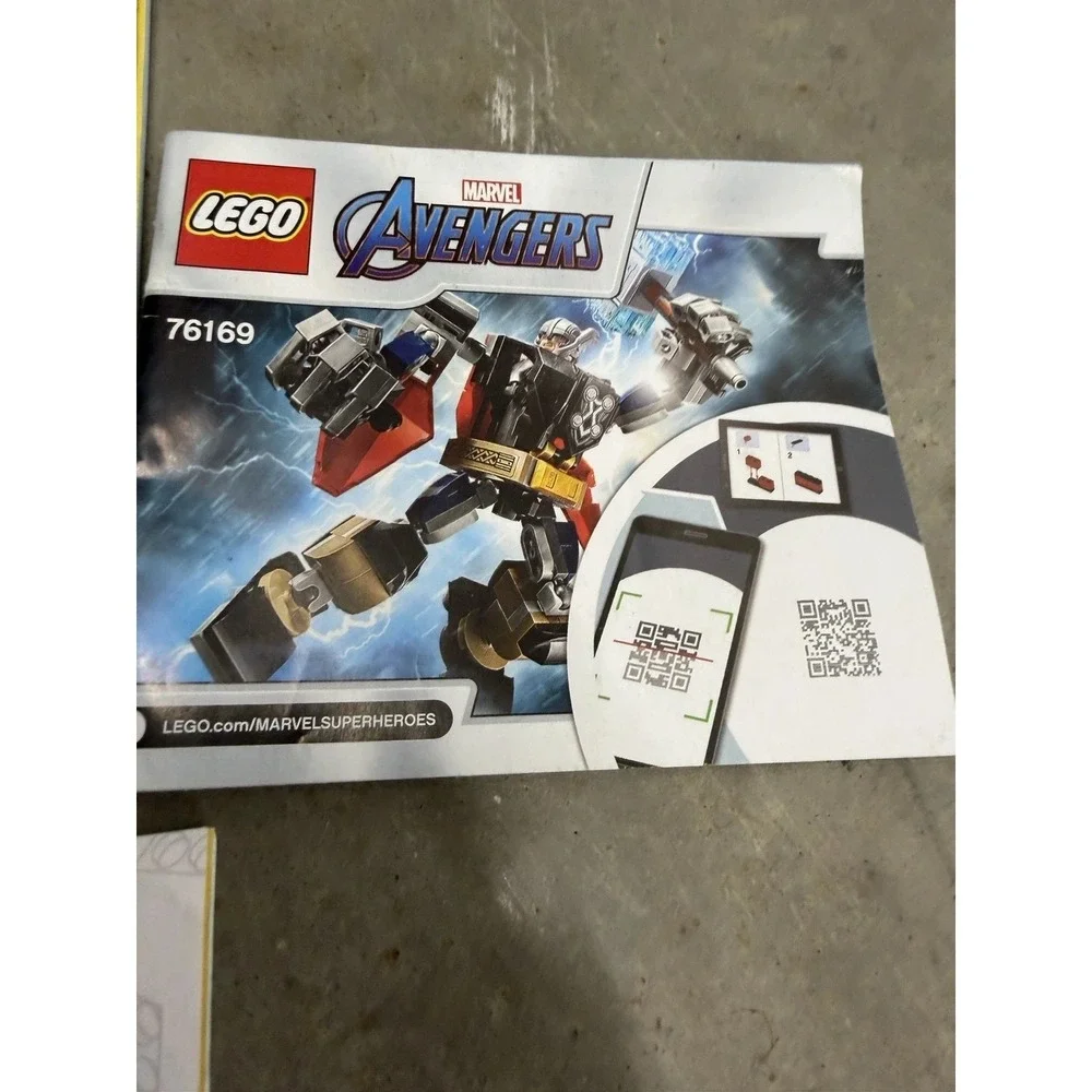 LEGO Marvel Instruction Manual Lot 76261 76190 76162 Avengers‎ Spider-Man