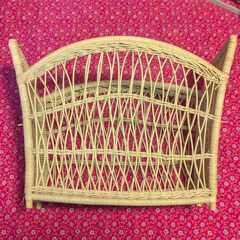 Vintage 1970s wicker