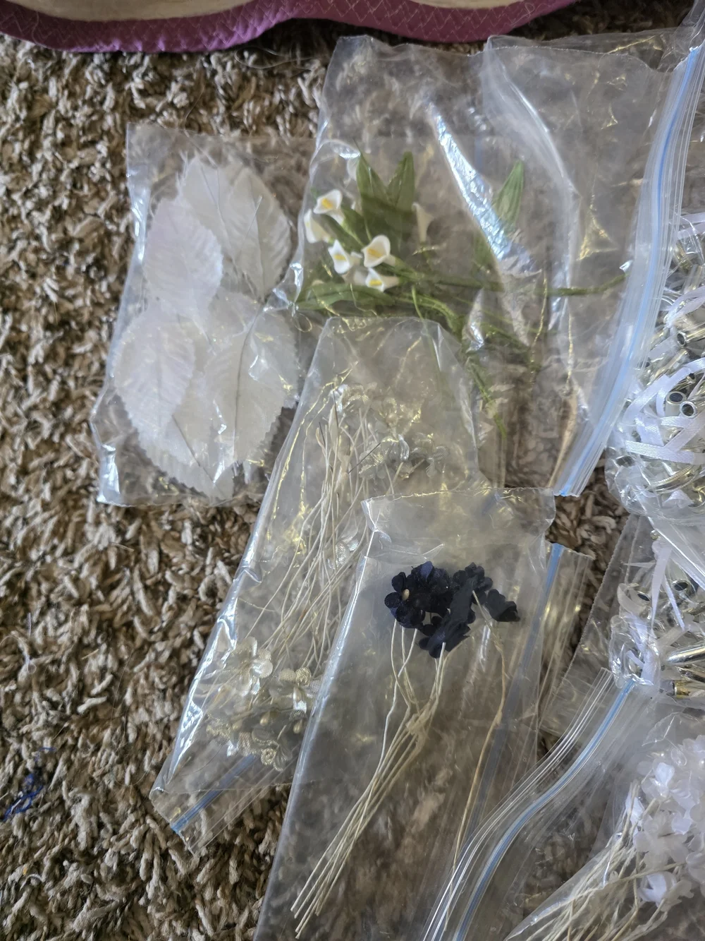 Leftover Wedding/formal Event Supplies.
