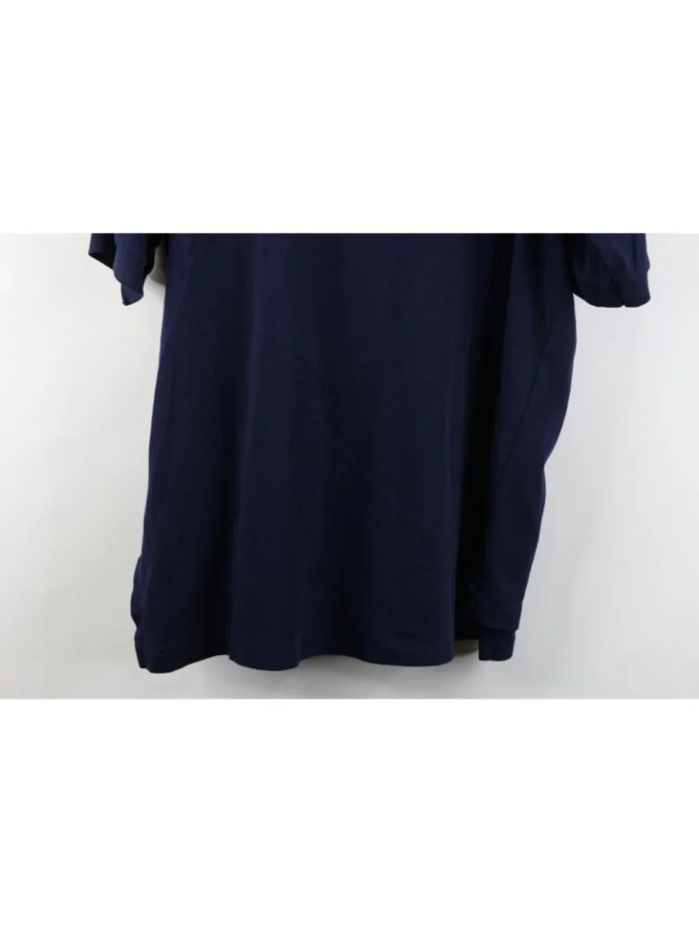 Vtg 90s Ralph Lauren Mens XL Faded Soft Cotton Touch Golf Polo Shirt Blue USA