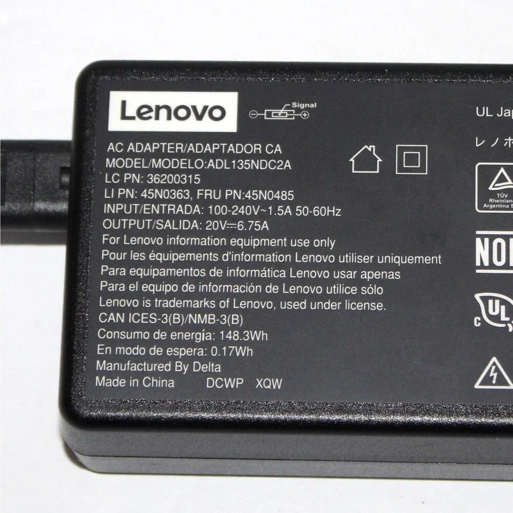 Lenovo genuine charger