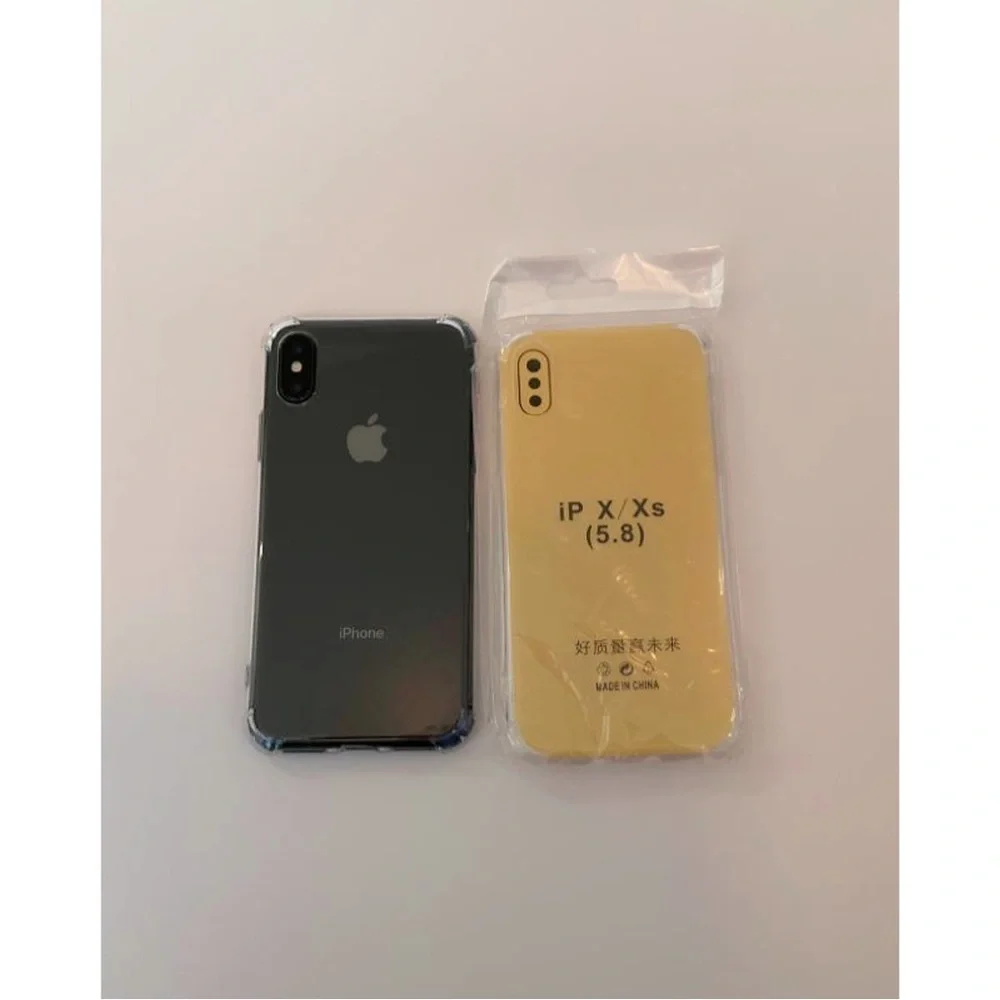 IPHONE X Silicone Clear Cases