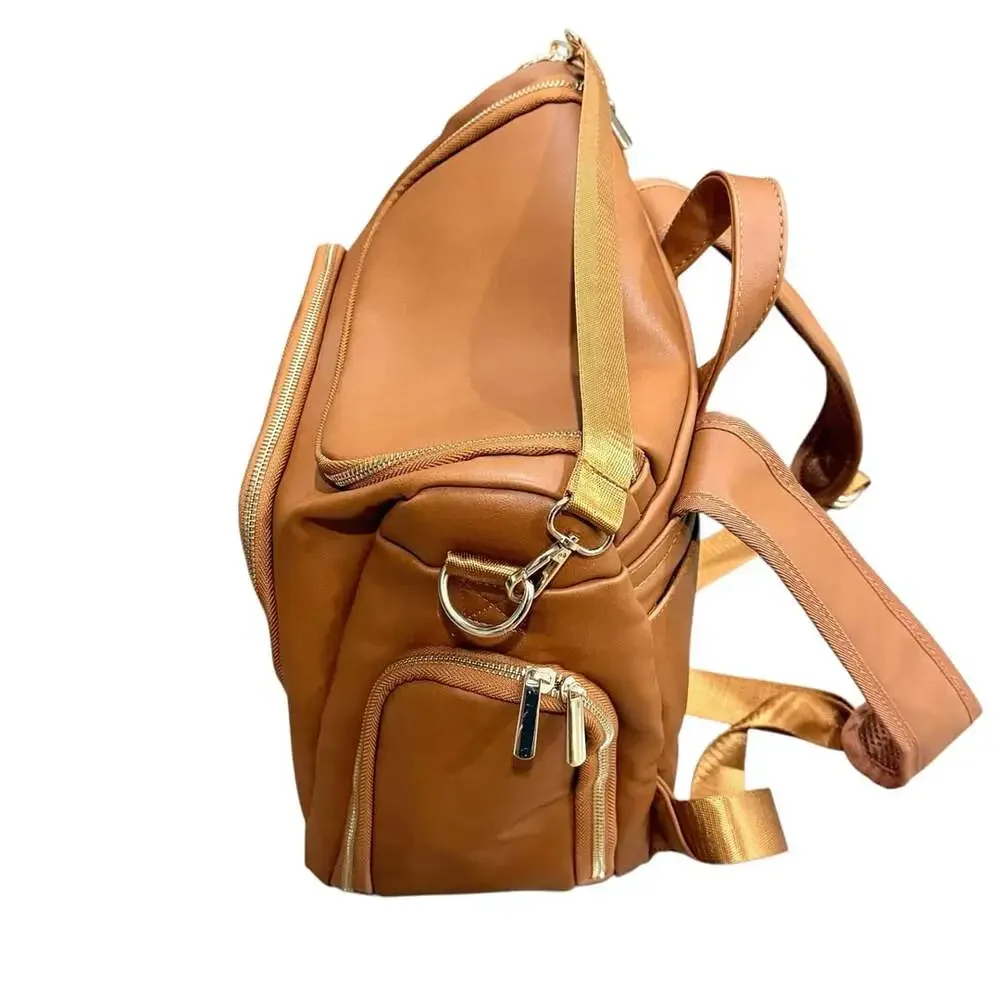Beaulyn brown faux