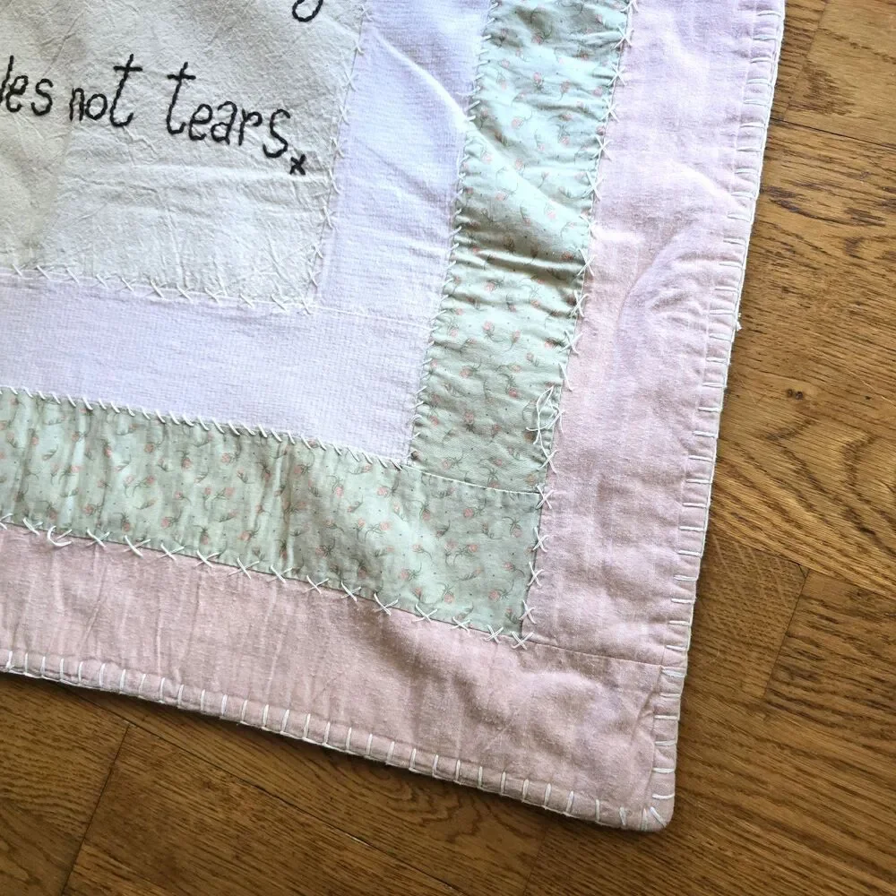 Handmade charming quilted