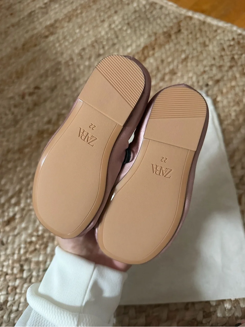 Zara satin ballet