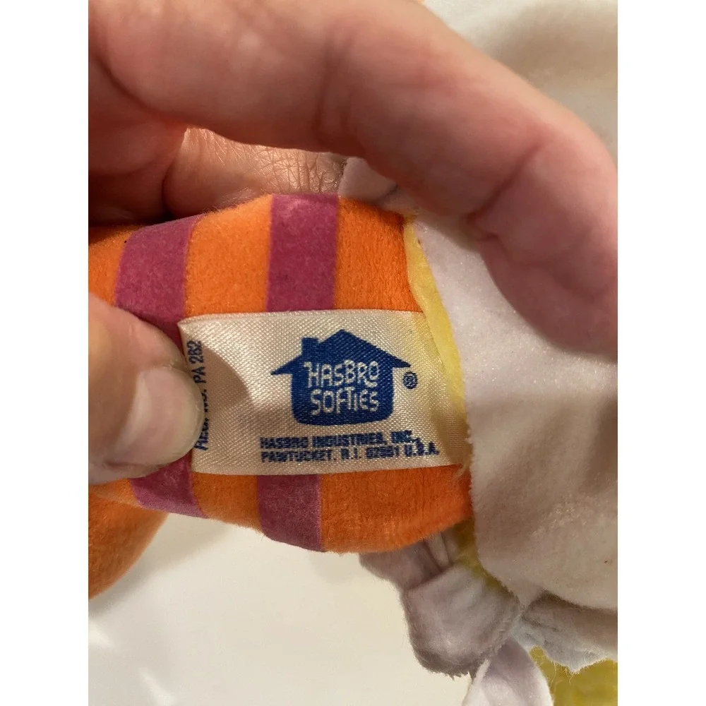 Vintage Hasbro Sesame‎ Street Softie Baby Big Bird W/ Luv Diaper Plush