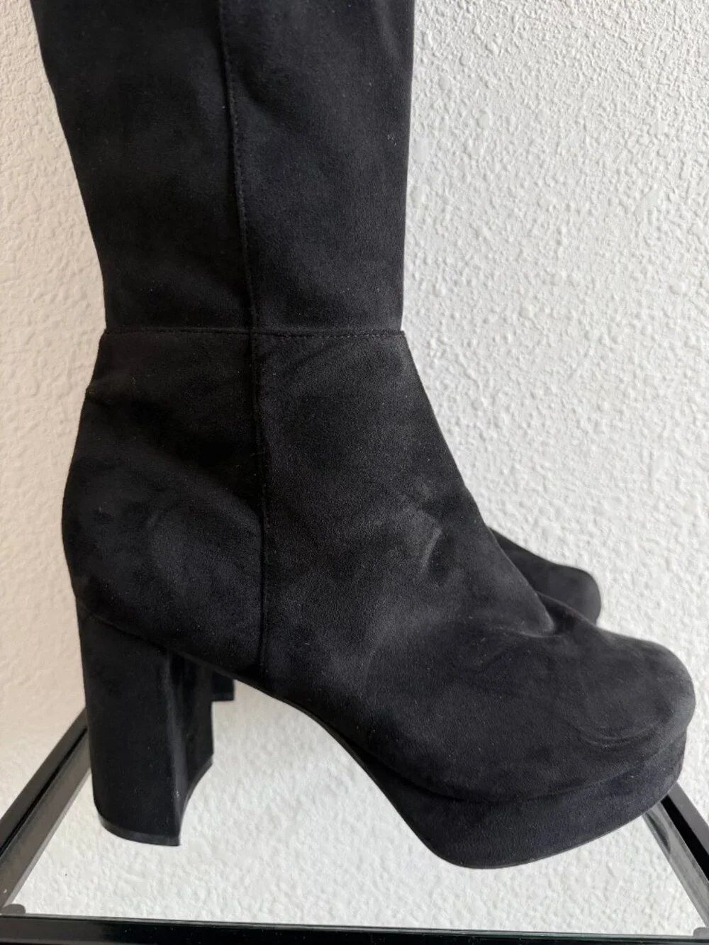 torrid black faux