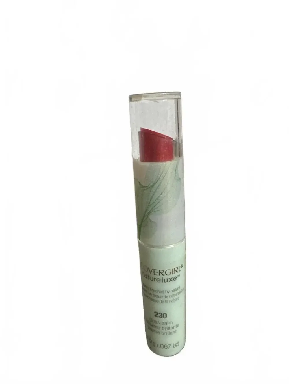 2 PACK CoverGirl Natureluxe LIP GLOSS BALM Luxury Touched By Nature 230 Coral