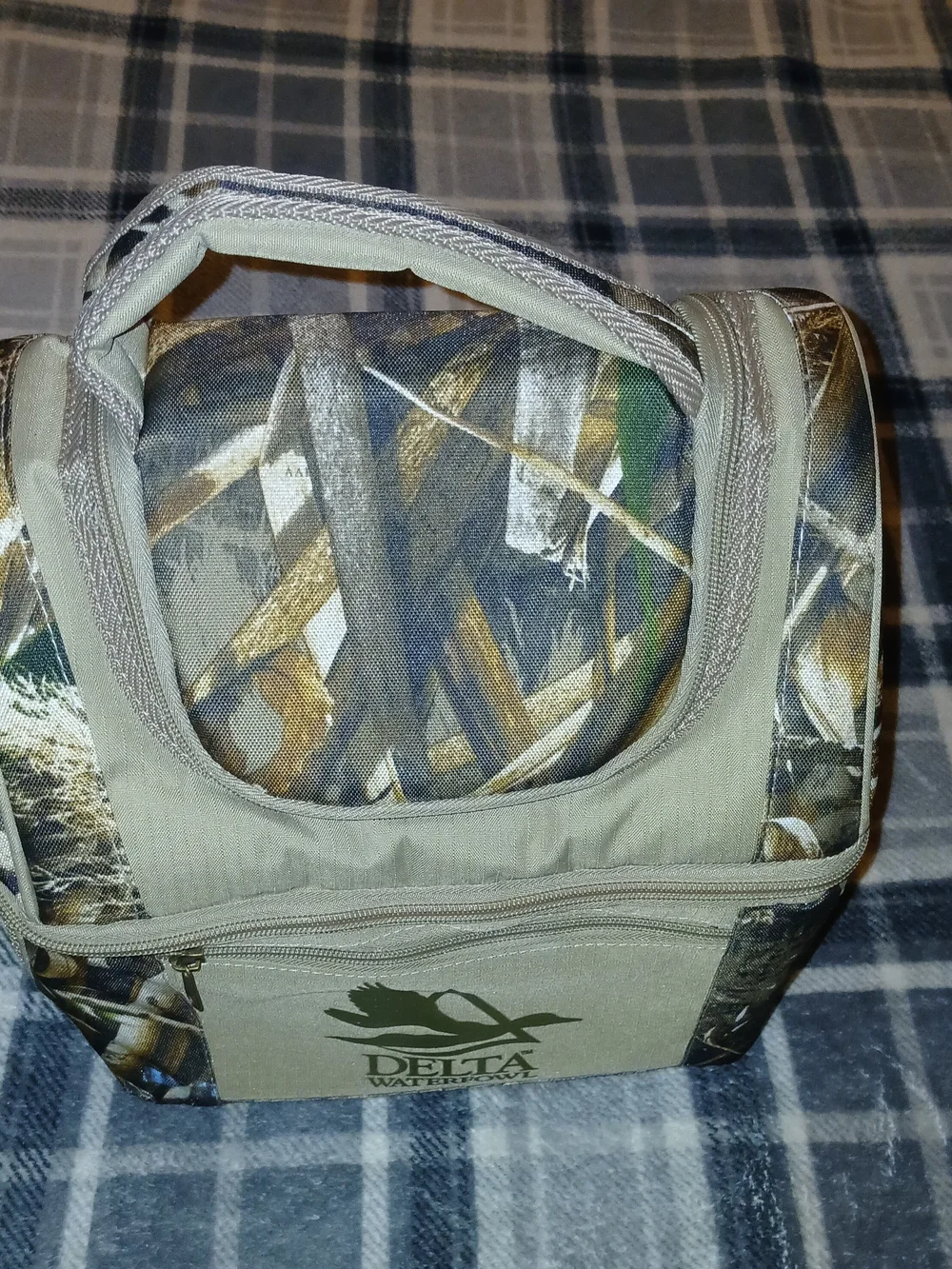 Tan Camouflage Cooler Bag