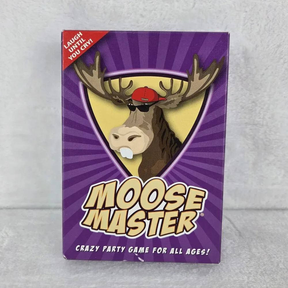 Moose Master Party Card Game 2021 Complete Boomer‎ Games Family Ice Breaker Fun