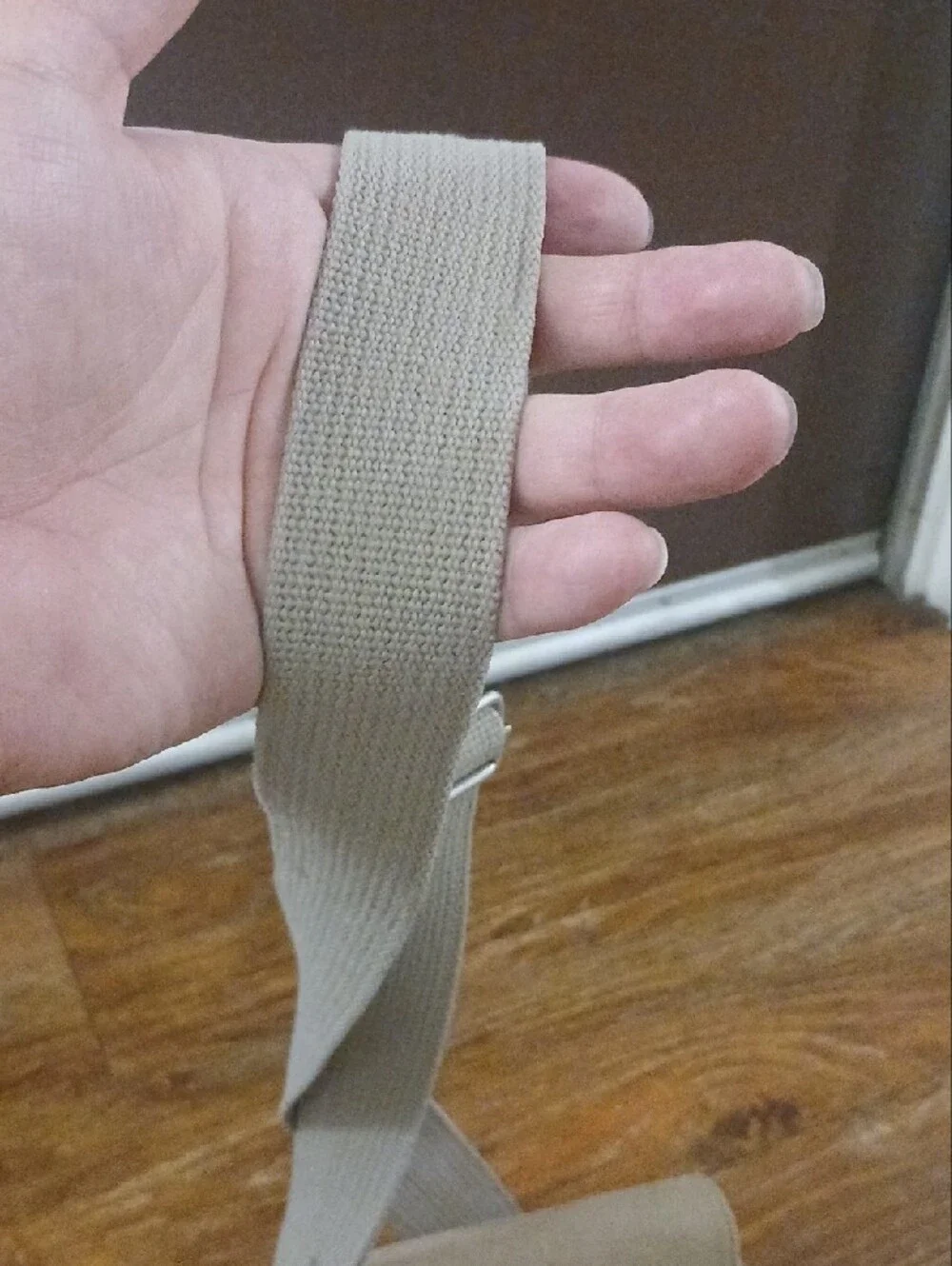 N/A beige canvas