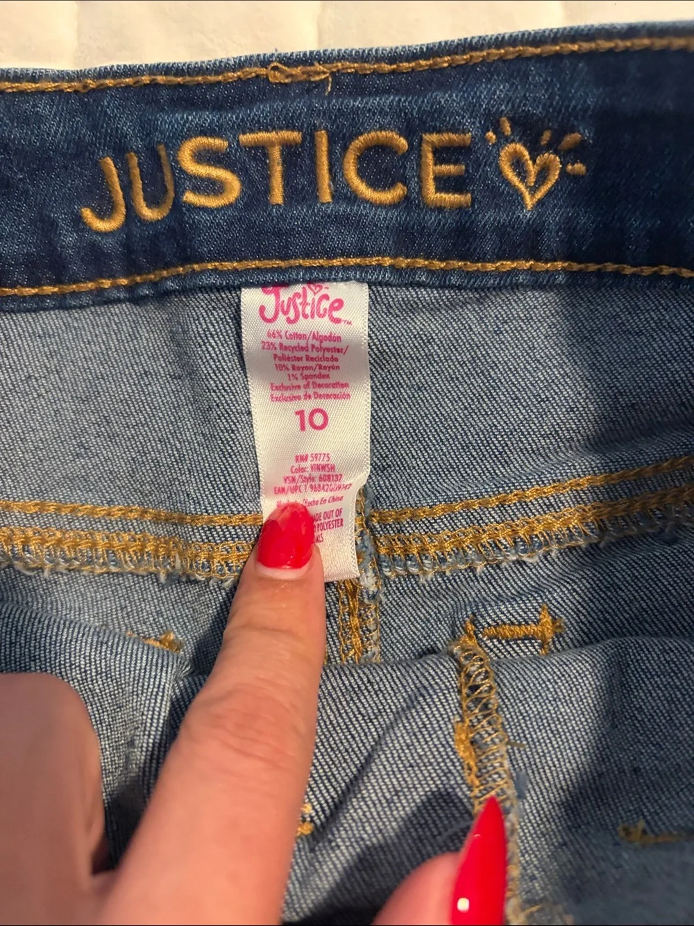 Justice dark blue
