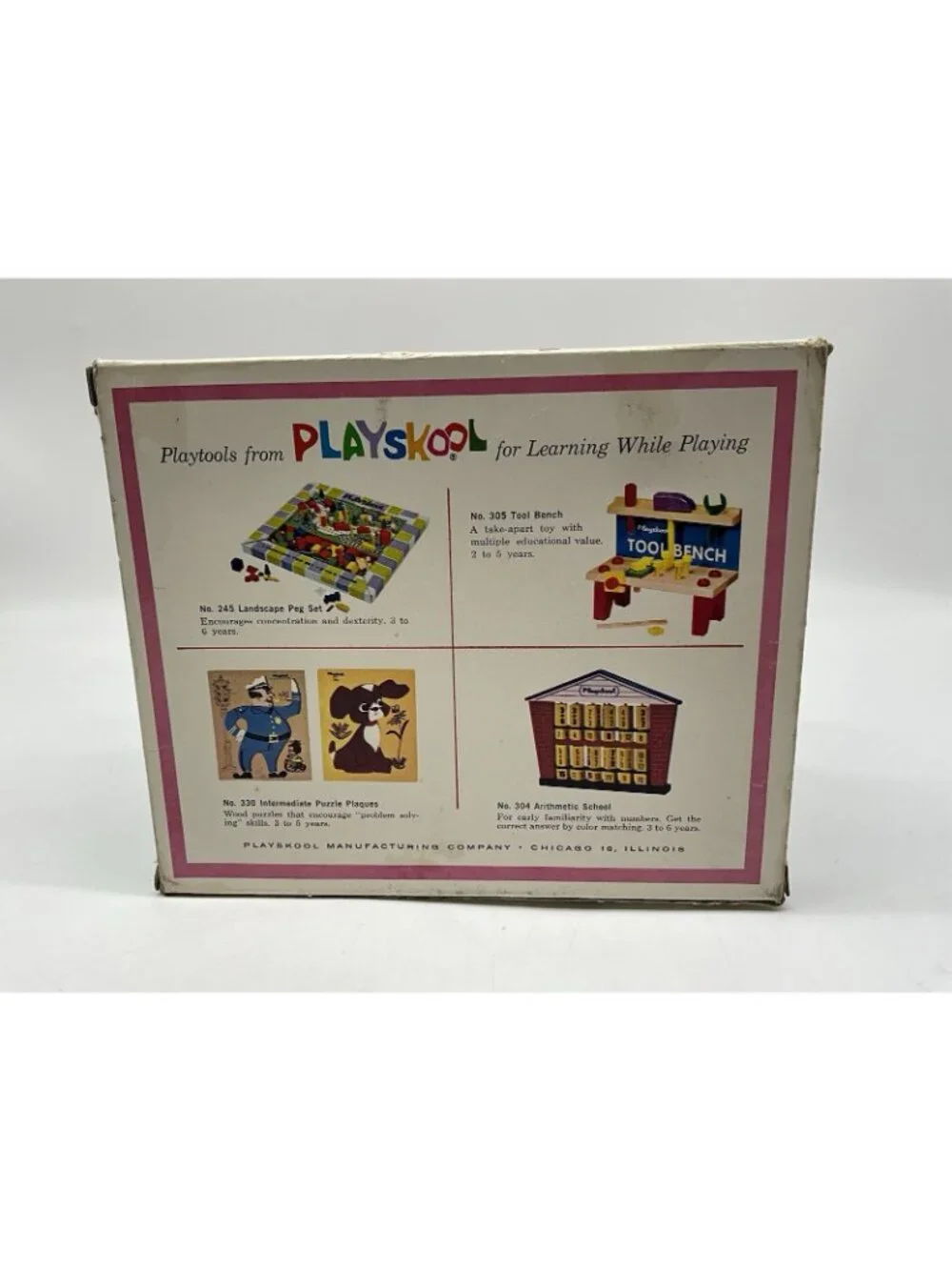 Playskool vintage red