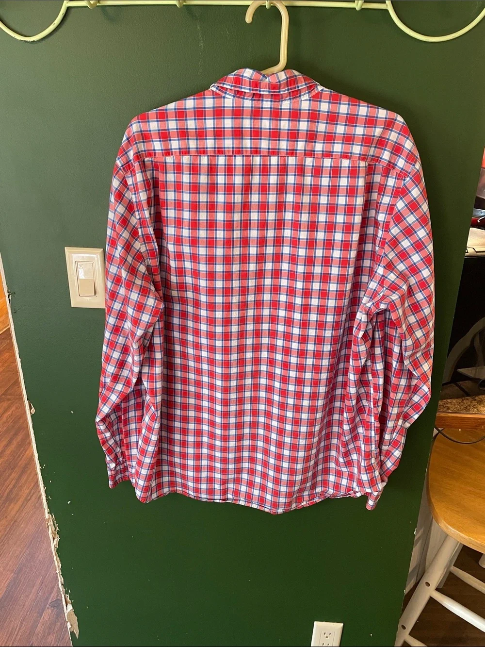 J. Crew lightweight plaid