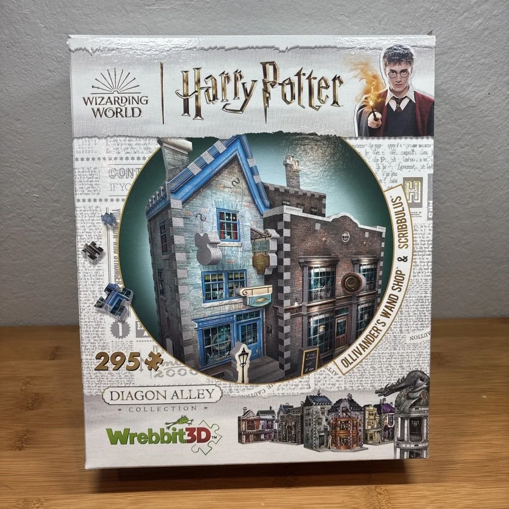 Harry Potter‎ Diagon Alley Collection - Ollivander's Wand Shop & Scribbulus 3D