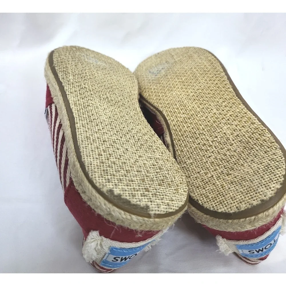 Toms womens red